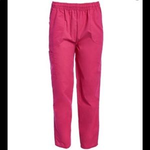 Sherly | pink cotton uniform pants women’s size small
